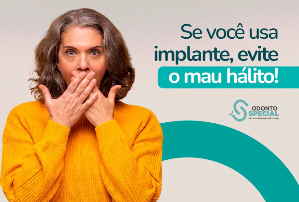 ATENÇÃO A HALITOSE SE VOCÊ TEM UM IMPLANTE!